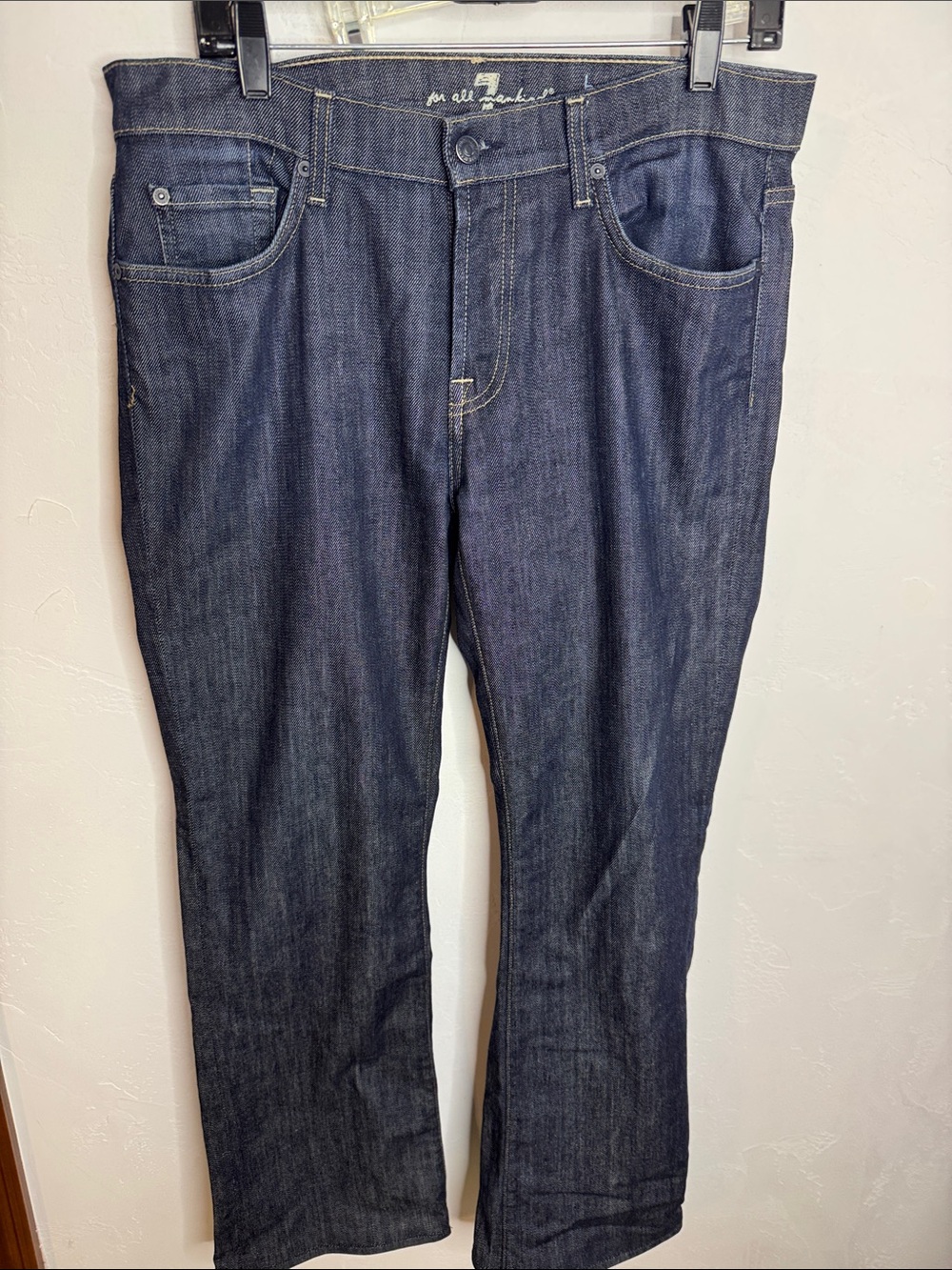 Seven For All Mankind Boot Cut Blue Jeans size 33